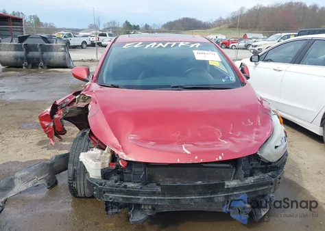 2015 Hyundai Elantra Se z USA, uszkodzony, nr VIN KMHDH4AE9FU414547